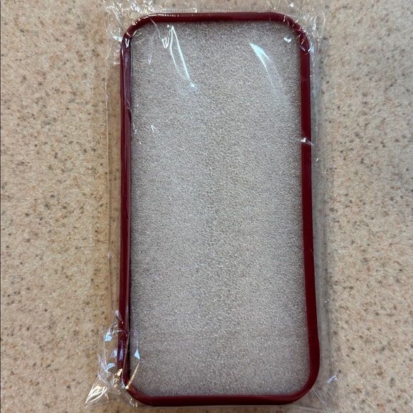 iPhone 15 Pro Max Cherry Print Soft TPU Shockproof Girly Case Burgundy Red - Picture 3 of 4